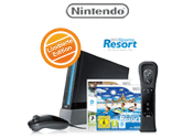 Nintendo Wii + Sports Resort Black