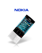 Play. Slide. Share. Nokia X3 Silber-Blau