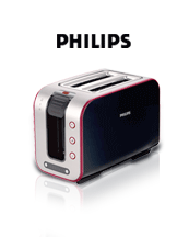 Knusprige Toasts ganz nach Ihrem Geschmack. Philips HD 2686/90 schwarz-rot