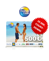 Thomas Cook Reisegutschein 500 EUR