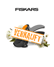Fiskars Power Step Gartenschere Amboss