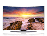 Willkommen in der beeindruckenden UHD-Welt. Samsung UE55HU7200 4K Curved LED-TV