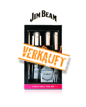 Jim Beam BBQ Grillset Parawood 5 tlg.
