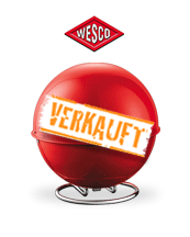 Wesco Superball Aufbewahrung rot