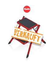Hailo Klapptritt Mini Lifestyle rot