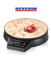 Hauchdünne Crêpes zum Genießen. Severin Crêpes Maker CM 2198