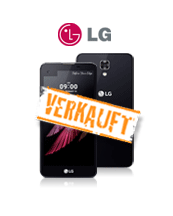 LG X Screen Smartphone schwarz