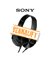 Sony Bass Kopfhörer schwarz