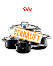 Silit Topf-Set 4-tlg. schwarz