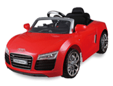 Für die kleinen Rennfahrer. Audi R8 Spyder V10 Coupe Kinderauto