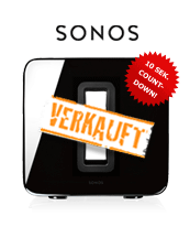 Sonos SUB WLAN-Subwoofer schwarz