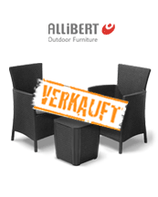 Allibert Iowa Balkonmöbelset grau