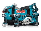 Das Rundumsorglos-Paket für Handwerker. Makita DLX6011 Combo-Kit