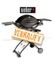 Weber Q 1200 Gasgrill mobile schwarz