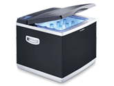Hybrid-Kühlbox zum Kühlen und Gefrieren. Dometic CK 40D Hybrid-Kühlbox 38 Liter
