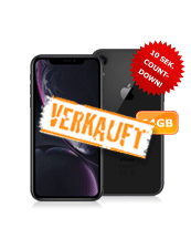 Apple iPhone XR Schwarz 64 GB