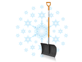 So macht Schneeräumen Spaß. Fiskars SnowXpert 1003469