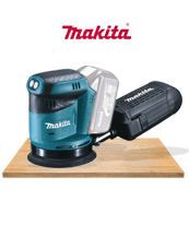 Universeller Schleifprofi ohne Kabel. Makita DBO180Z Akku-Exzenterschleifer