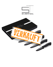 Silberthal Keramikmesser Set schwarz