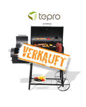 Tepro Holzkohlengrill Smoker Biloxi