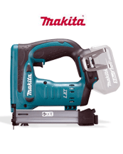 Praktischer Helfer für schnelle Befestigungen. Makita DST221Z Akkutacker 18V
