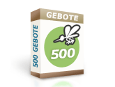 Für Ihre Wunschprodukte zum Schnäppchenpreis. 500er Gebotspaket