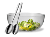 Salat stilvoll präsentiert. WMF Taverno Salatschüssel Set 3-tlg.
