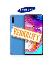 Samsung Galaxy A70 blau