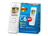 Das Multitalent für Telefonie und Smart Home. AVM FRITZ!Fon C6 DECT-Telefon