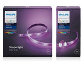 Bringen Sie mit Licht Farbe in Ihre Umgebung. Philips Hue LightStrip Plus 2m + 1m