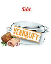 Silit Bräter oval Edelstahl