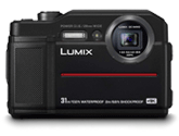 Robuste Outdoorkamera mit 31 Meter Tauchtiefe. Panasonic LUMIX DC-FT7 Outdoorkamera