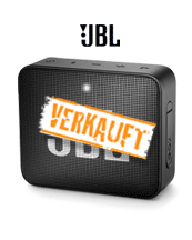 JBL Go 2 Bluetooth Speaker schwarz