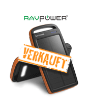RAVPower Solar Powerbank 20000mAh