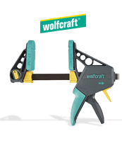 Der praktische Helfer für Haus und Werkstatt. wolfcraft EHZ 100-300 Einhandzwinge