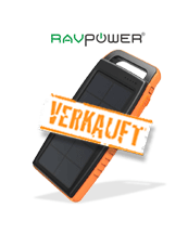RAVPower Solar Powerbank 15000mAh