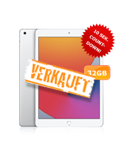 Apple iPad 10.2 32 GB WiFi Silber 2020