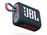 Super kompakt und immer dabei. JBL GO 3 Bluetooth Speaker blau/pink