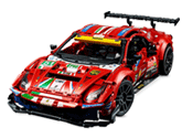 Atemberaubende Details. Unverwechselbares Design. Lego Technic 42125 Ferrari 488 GTE