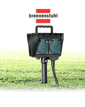 Brennenstuhl Gartensteckdose 4-fach