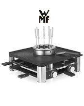 Drei köstliche, selbstgemachte Gerichte mit einem Gerät. WMF Lumero 3in1 Gourmet Station