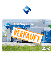 ARAL Tankgutschein 25 EUR