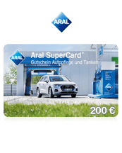 ARAL Tankgutschein 200 EUR