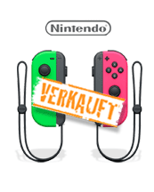Nintendo Switch Joy-Con Grün-Pink