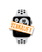 Apple Watch SE 44mm Nike Silber/Weiß
