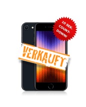 Apple iPhone SE 64 GB Mitternacht 2022