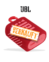 JBL GO 3 Bluetooth Speaker rot