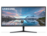 Monitor der Extraklasse mit besonders viel Platz. Samsung S34J550WQR UWQHD-Monitor