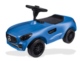 Für heranwachsende Rennfahrer. Big Bobby-AMG GT blau