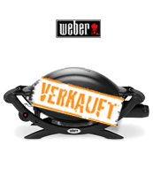 Weber Q 2000 Gasgrill schwarz